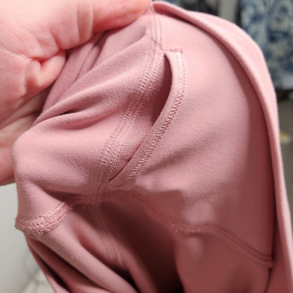 SOLD 🌟Lululemon Align High-Rise Crop Pant Leggings 25" in Pink Puff Size 14 - Picture 12 of 13